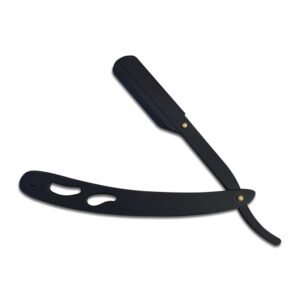 Barber Razor Black Coated