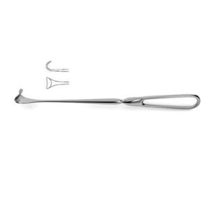 Cushing Vein Retractor – Fenestrated Handle